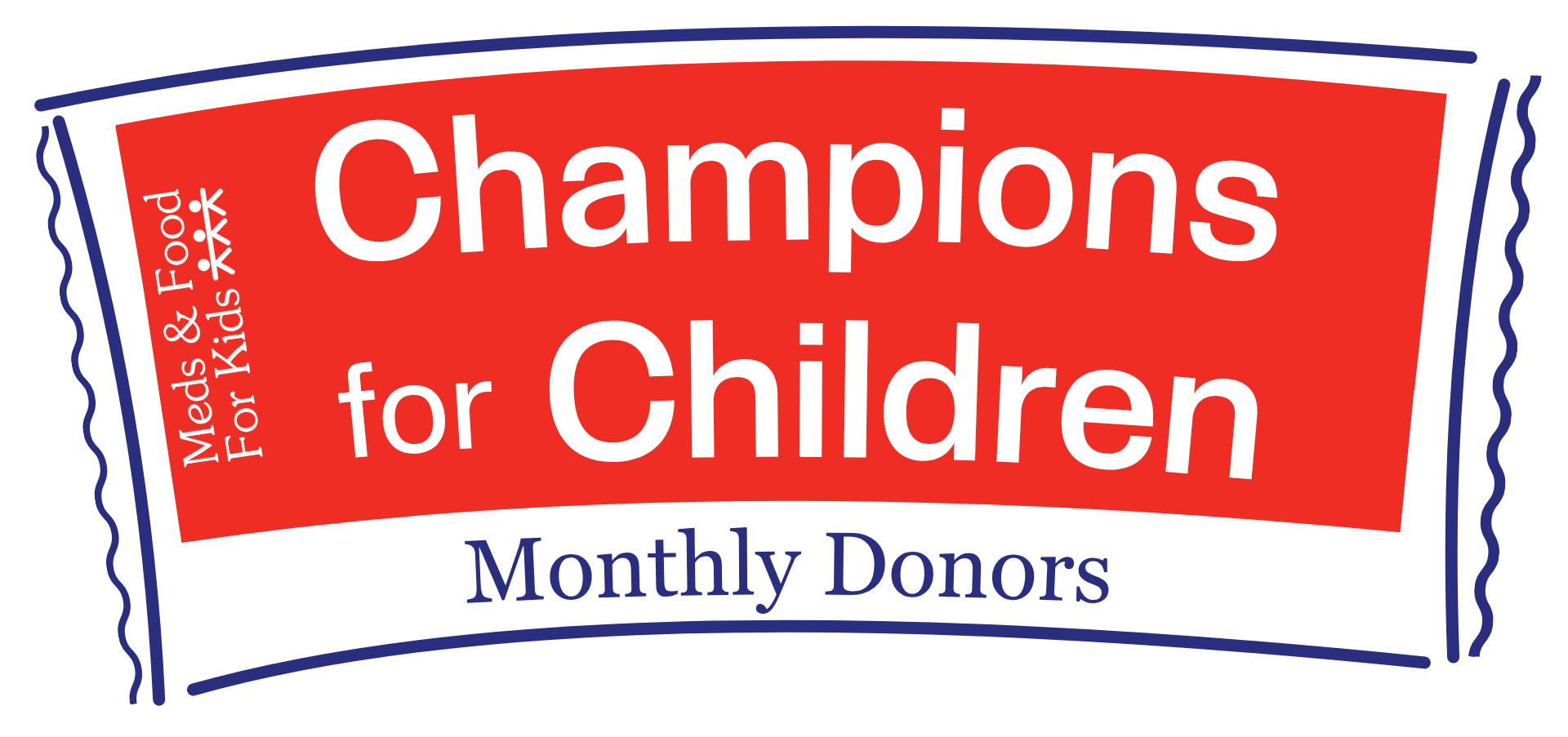 Champions for Children monthly donors